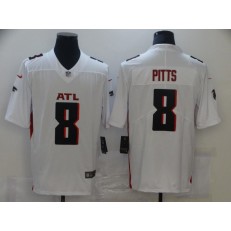 Atlanta Falcons #1 Kyle Pitts White 2021 NFL Draft Vapor Untouchable Limited Jersey