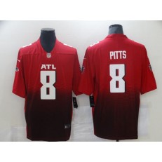 Atlanta Falcons #2 Kyle Pitts Red 2021 NFL Draft Vapor Untouchable Limited Jersey
