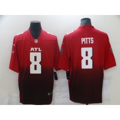 Atlanta Falcons #2 Kyle Pitts Red 2021 NFL Draft Vapor Untouchable Limited Jersey