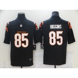 Cincinnati Bengals #85 Tee Higgins Black Vapor Limited Jersey