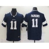 Dallas Cowboys #11 Micah Parsons Navy 2021 Draft Vapor Limited Jersey