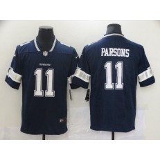 Dallas Cowboys #11 Micah Parsons Navy 2021 Draft Vapor Limited Jersey