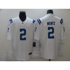 Indianapolis Colts #2 Carson Wentz White Vapor Untouchable Limited Jersey