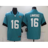 Jacksonville Jaguars #16 Trevor Lawrence Teal 2021 Draft Vapor Limited Jersey