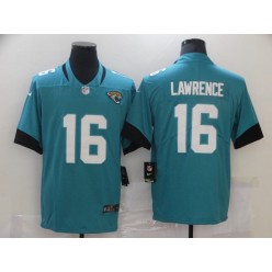 Jacksonville Jaguars #16 Trevor Lawrence Teal 2021 Draft Vapor Limited Jersey