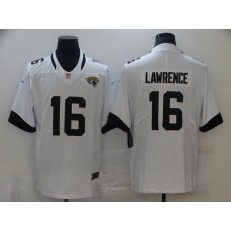 Jacksonville Jaguars #16 Trevor Lawrence White 2021 Draft Vapor Limited Jersey