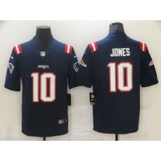 New England Patriots #10 Mac Jones Navy 2021 Draft Vapor Limited Jersey