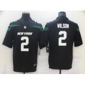 New York Jets #2 Zach Wilson Black 2021 NFL Draft Vapor Untouchable Limited Jersey