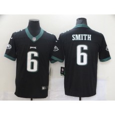 Philadelphia Eagles #6 DeVonta Smith Black 2021 Draft Vapor Limited Jersey