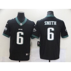 Philadelphia Eagles #6 DeVonta Smith Black 2021 Draft Vapor Limited Jersey