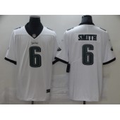 Philadelphia Eagles #6 DeVonta Smith White 2021 Draft Vapor Limited Jersey