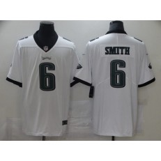 Philadelphia Eagles #6 DeVonta Smith White 2021 Draft Vapor Limited Jersey