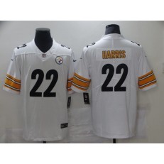 Pittsburgh Steelers #22 Najee Harris White 2021 NFL Draft Vapor Untouchable Limited Jersey
