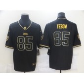 Jacksonville Jaguars #85 Tim Tebow Black Gold Vapor Untouchable Limited Jersey