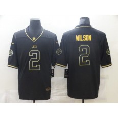 New York Jets #2 Zach Wilson Black Gold Vapor Untouchable Limited Jersey