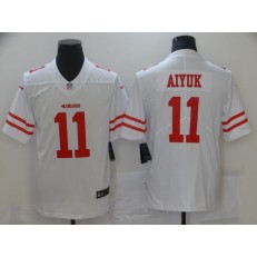 San Francisco 49ers #11 Brandon Aiyuk White Vapor Untouchable Limited Jersey