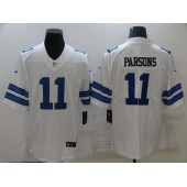 Dallas Cowboys #11 Micah Parsons White Vapor Untouchable Limited Jersey