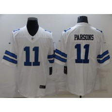 Dallas Cowboys #11 Micah Parsons White Vapor Untouchable Limited Jersey