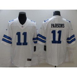 Dallas Cowboys #11 Micah Parsons White Vapor Untouchable Limited Jersey