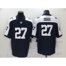 Dallas Cowboys #27 Trevon Diggs Navy Thanksgiving Vapor Untouchable Limited Jersey