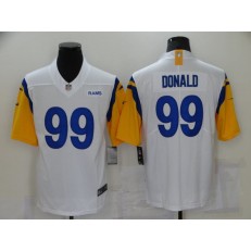 Los Angeles Rams #99 Aaron Donald White Vapor Untouchable Limited Jersey