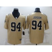 New Orleans Saints #94 Cameron Jordan Cream Inverted Legend Limited Jersey