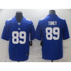 New York Giants #89 Kadarius Toney Royal Vapor Untouchable Limited Jersey
