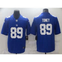 New York Giants #89 Kadarius Toney Royal Vapor Untouchable Limited Jersey