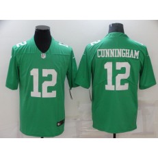 Philadelphia Eagles #12 Randall Cunningham Green Color Rush Limited Jersey