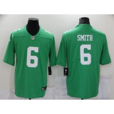 Philadelphia Eagles #6 DeVonta Smith Green 2021 Draft Vapor Limited Jersey