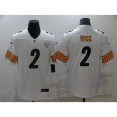 Pittsburgh Steelers #2 Michael Vick White Vapor Untouchable Limited Jersey