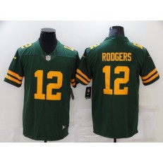 Green Bay Packers #12 Aaron Rodgers Green New Vapor Untouchable Limited Jersey
