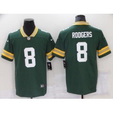Green Bay Packers #8 Amari Rodgers Green Vapor Untouchable Limited Jersey