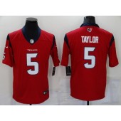 Houston Texans #5 Tyrod Taylor Red Vapor Untouchable Limited Jersey