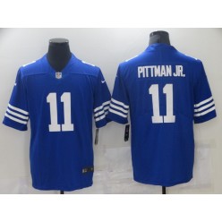 Indianapolis Colts #11 Michael Pittman JR. Royal Vapor Untouchable Limited Jersey