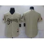 MLB Arizona Diamondbacks Blank Gold 2021 City Connect Cool Base Jersey