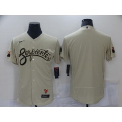 MLB Arizona Diamondbacks Blank Gold 2021 City Connect Flexbase Jersey