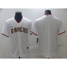 MLB Arizona Diamondbacks Blank White Nike 2020 Cool Base Jersey