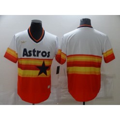 MLB Houston Astros Blank Multi Color Nike Cooperstown Collection Jersey