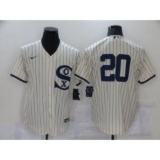 MLB Chicago White Sox 20 Danny Mendick Cream Nike 2021 Field Of Dreams Cool Base Jersey