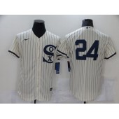 MLB Chicago White Sox 24 Yasmani Grandal Cream Nike 2021 Field Of Dreams Player Flexbase Jersey
