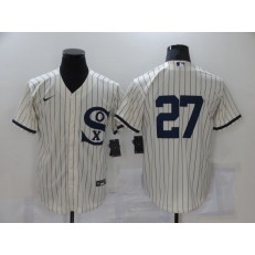 MLB Chicago White Sox 27 Lucas Giolito Cream Nike 2021 Field Of Dreams Cool Base Jersey
