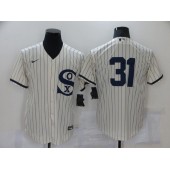 MLB Chicago White Sox 31 Liam Hendriks Cream Nike 2021 Field Of Dreams Cool Base Jersey