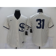 MLB Chicago White Sox 31 Liam Hendriks Cream Nike 2021 Field Of Dreams Cool Base Jersey