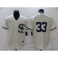 MLB Chicago White Sox 33 Lance Lynn Cream Nike 2021 Field Of Dreams Cool Base Jersey