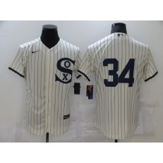 MLB Chicago White Sox 34 Michael Kopech Cream Nike 2021 Field Of Dreams Flexbase Jersey