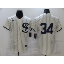 MLB Chicago White Sox 34 Michael Kopech Cream Nike 2021 Field Of Dreams Flexbase Jersey