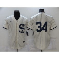MLB Chicago White Sox 34 Michael Kopech Cream Nike 2021 Field Of Dreams Player Cool Base Jersey