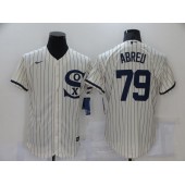 MLB Chicago White Sox 79 Jose Abreu Cream Nike 2021 Field Of Dreams Flexbase Jersey