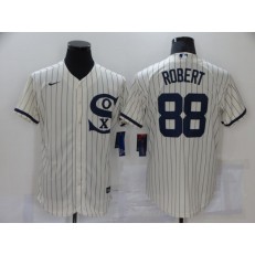 MLB Chicago White Sox 88 Luis Robert Cream Nike 2021 Field Of Dreams Flexbase Jersey